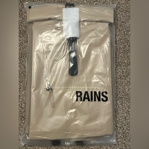 Rain- Rolltop Rucksack. Color: Sand/ NWT* - Picture 2 of 5